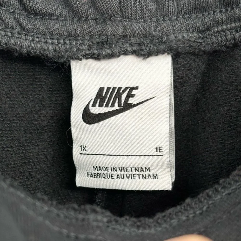Nike Standard Fit Mid Rise Sweatpants Black‎ Women’s 1X NWT
